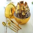 JUEGO DE CUBIERTOS EN ACERO x24pcs HUEVO ORGANIZADOR.....webp