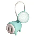 LAMPARA LED ESCRITORIO PORTALAPICES LUZ ESPEJO CERDO RECARGABLE..webp