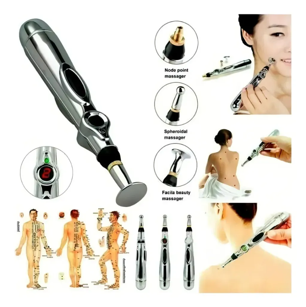 Lápiz Acupuntura Electrónico PEN DF-618 3 Cabezales Pantalla Digital....webp