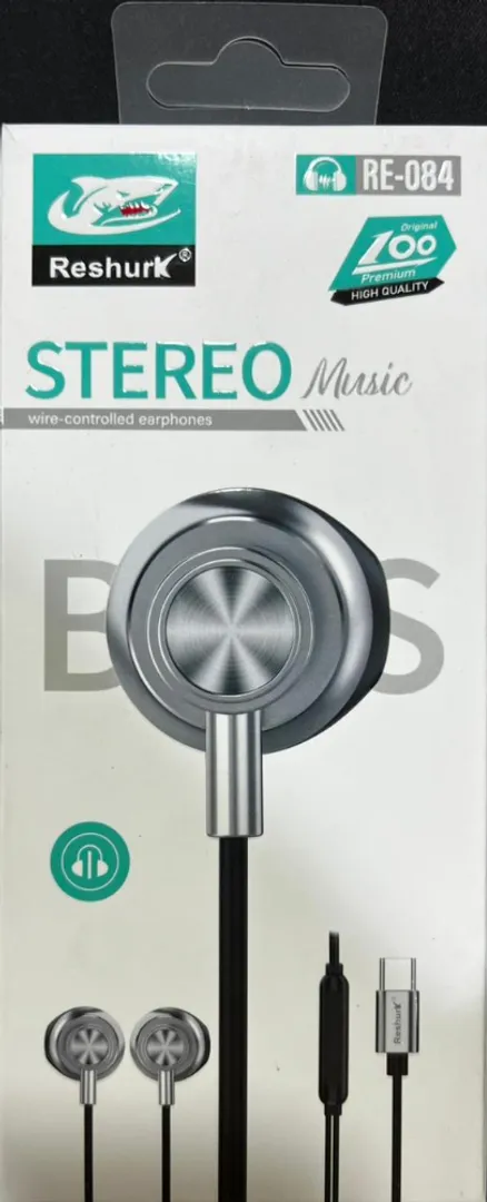 [76e8ed] AUDIFONOS ALAMBRICOS STEREO RE-084