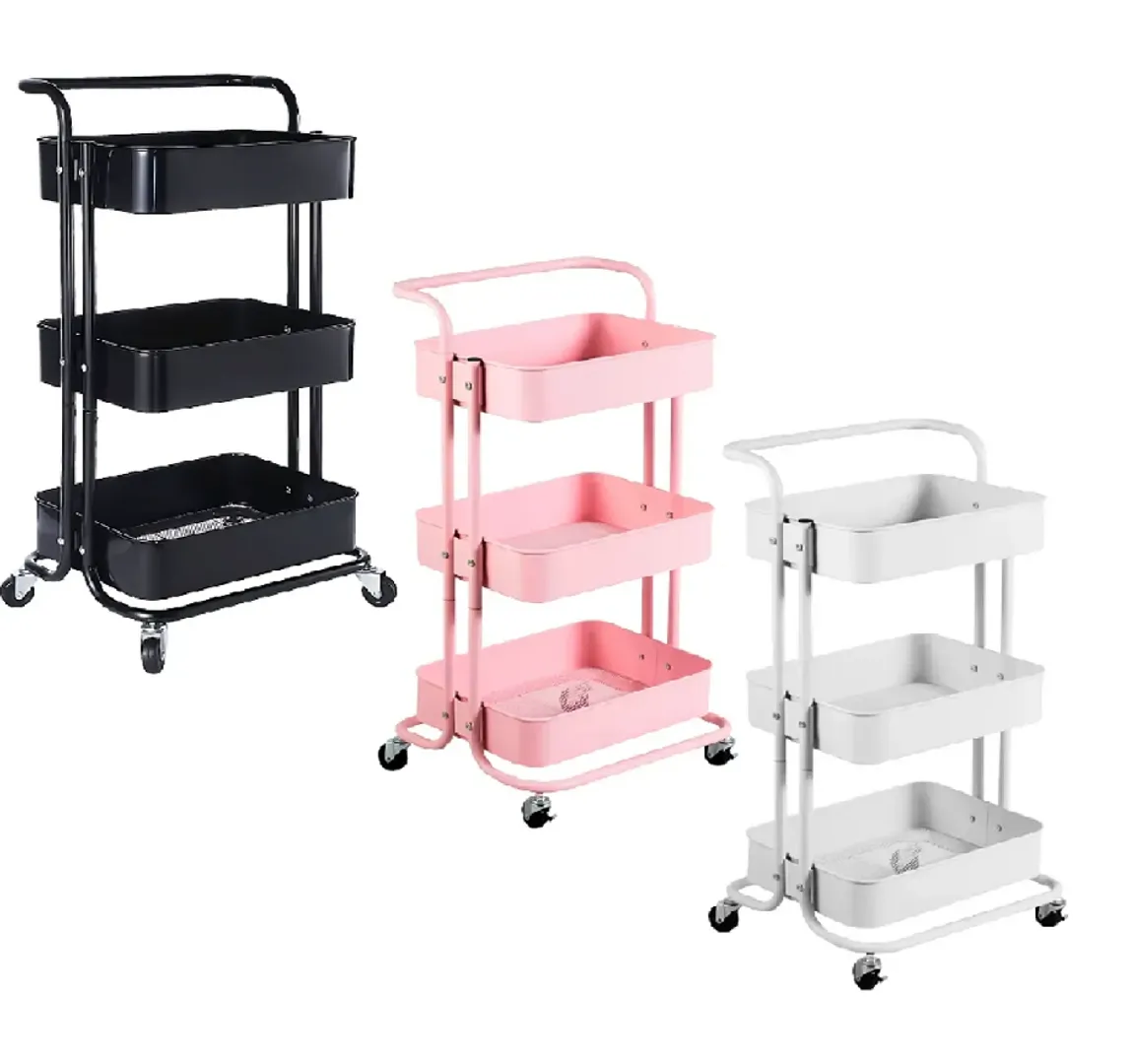 [93311] CARRITO ORGANIZADOR PLASTICO 3 NIVELES TA-2