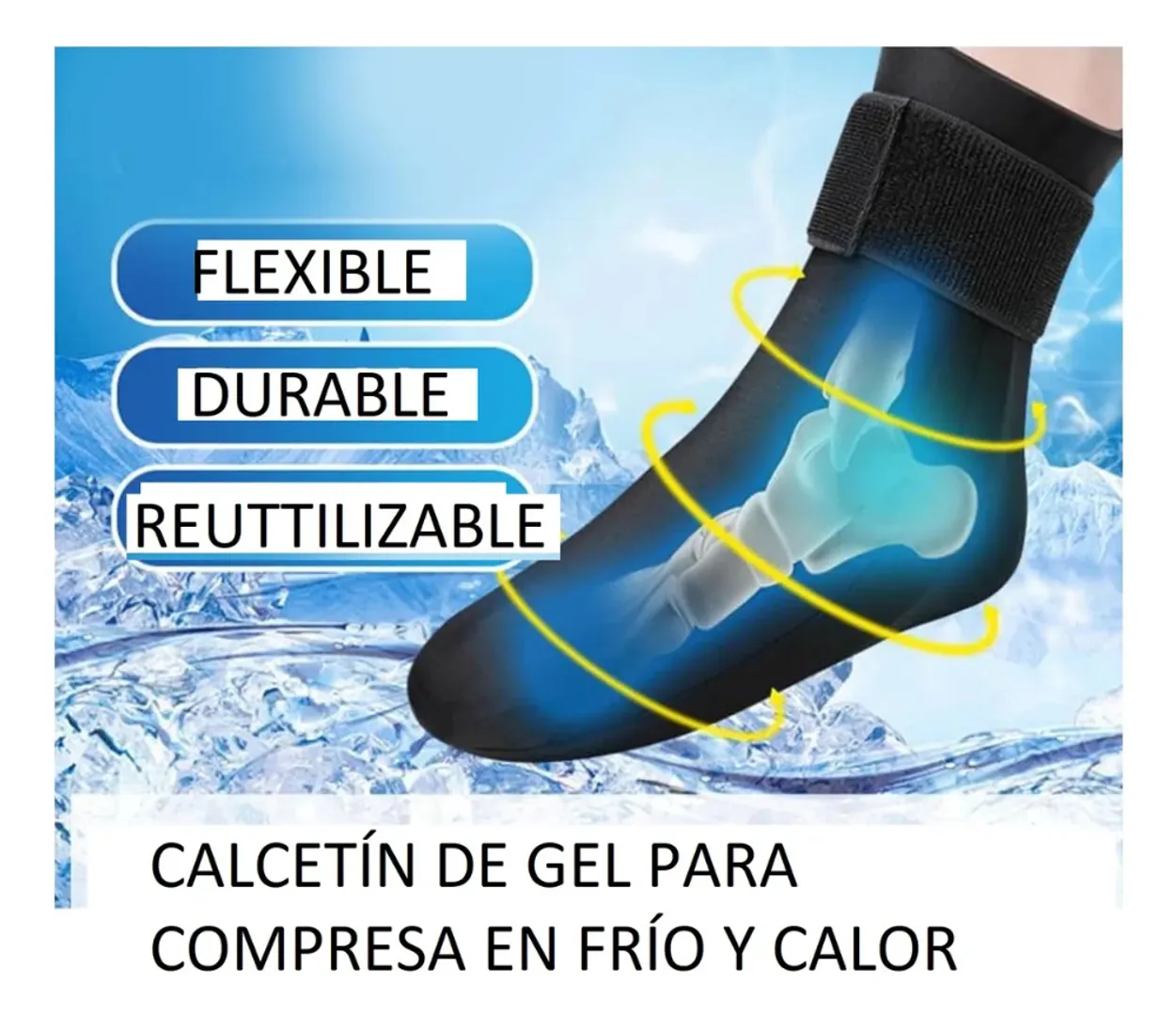 [ae321c] ENVOLTURA DE HIELO PARA TOBILLO UX-3009