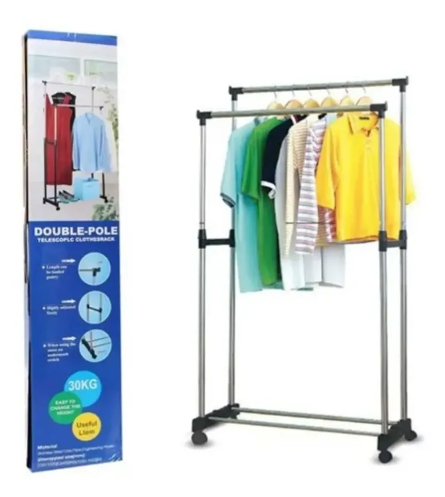 [5a638b] TENDEDERO DE ROPA DOBLE