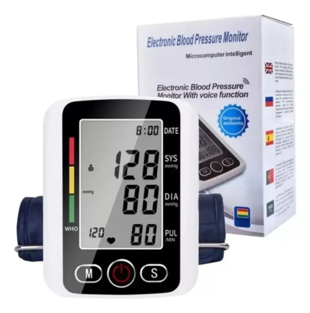 [X-180] TENSIOMETRO BRAZO - ELECTRONIC BLOOD PRESSURE MONITOR