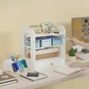 ORGANIZADOR PARA ESCRITORIO OFICINA 4 ESTANTES PRLA-994