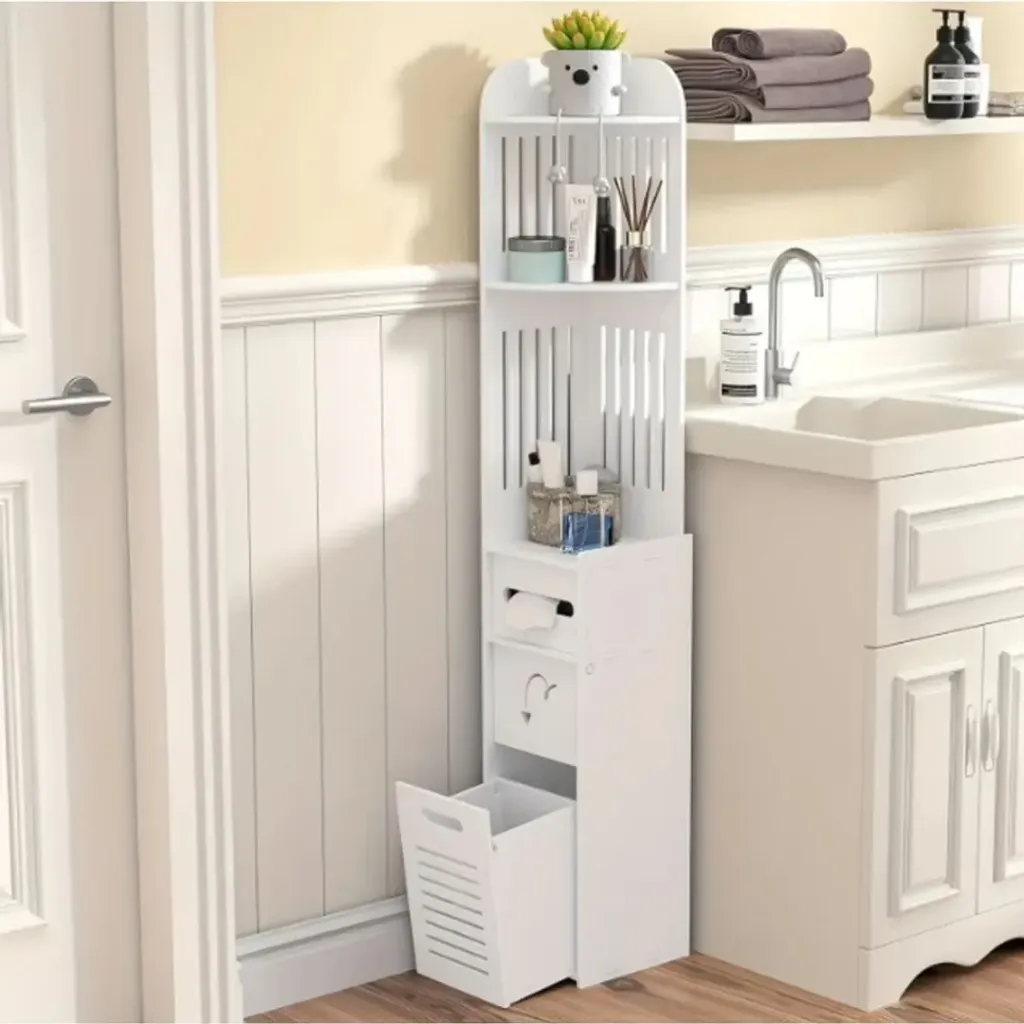 [0dcbc6] ORGANIZADOR ELEGANTE ESTANTE VERTICAL MULTIPLES COMPARTIMIENTOS PRLA-980